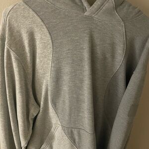 ALO Yoga Men's Heather Gray Hoodie